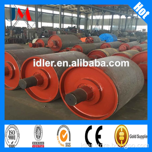 Conveyor pulley head drive pulley